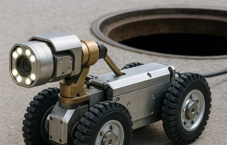 robots de alcantarillado